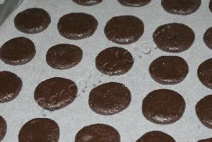 Шоколадо-малиновое печенье (постное)
